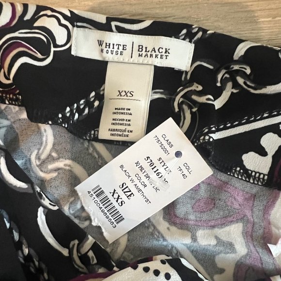 White House Black Market NWT tunic size XXS - Picture 3 of 8